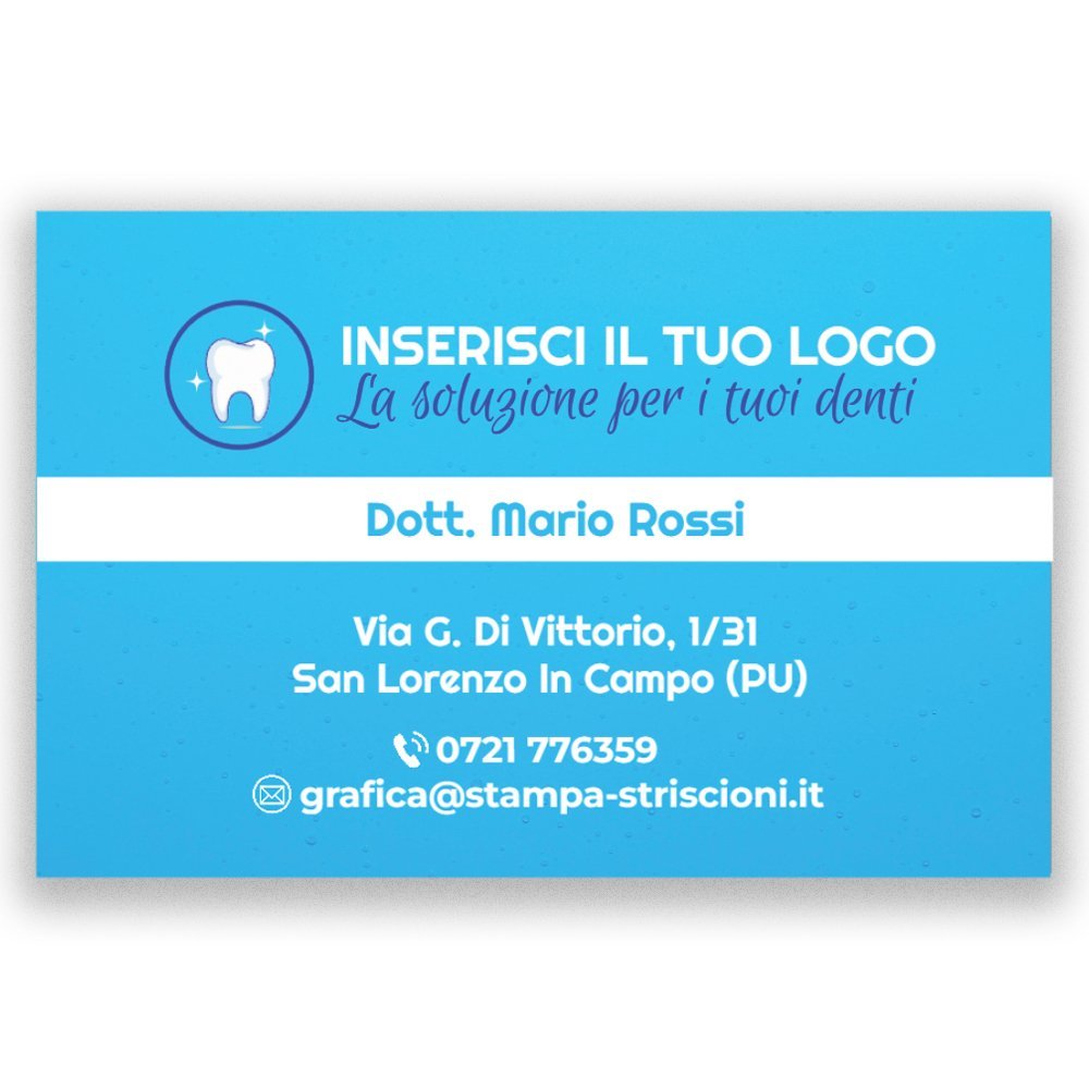 BIGLIETTO DA VISITA DENTISTA dentista dentista